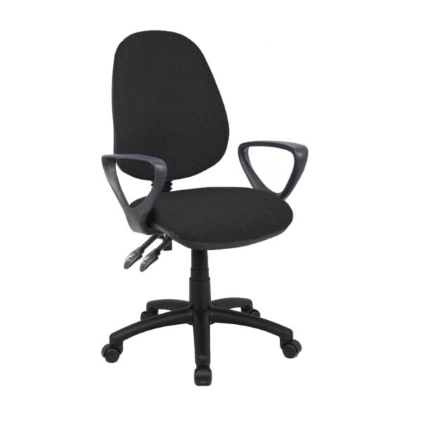 Vantage 100 2 Lever PCB Operators Chair with Fixed Arms - Image 5
