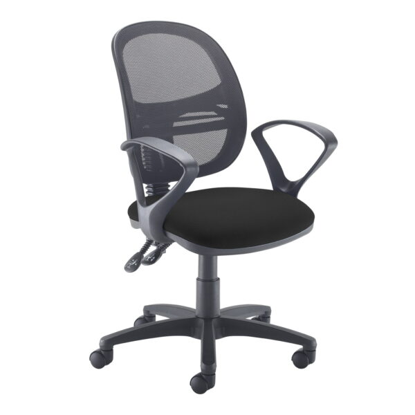 Jota Mesh medium back operators chair with Fixed Arms