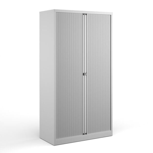 Bisley Systems Storage High Tambour Cupboard - Image 5