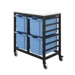 [T STOR 4D F25BLUE] Titan Storage Unit with Tray Drawers