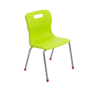 titan lime titan 4 leg classroom chair size 4 8 11 years 29639055048913 500x