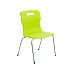 titan lime titan 4 leg classroom chair size 5 11 14 years 29639082901713 500x